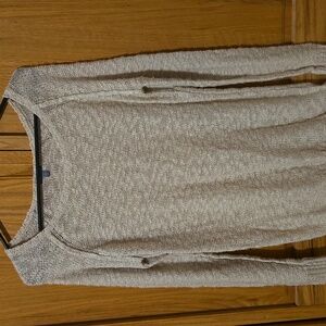 Cream loose knit sweater